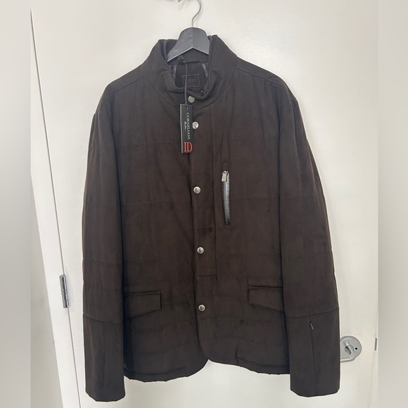 Corneliani Other - Corneliani Men’s Brown Wool-Blend Jacket 46R – Italian Tailored Smart Casual